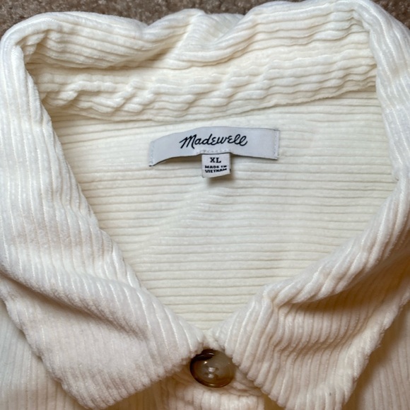 Madewell Corduroy Button Down Shirt Jacket - Picture 2 of 5